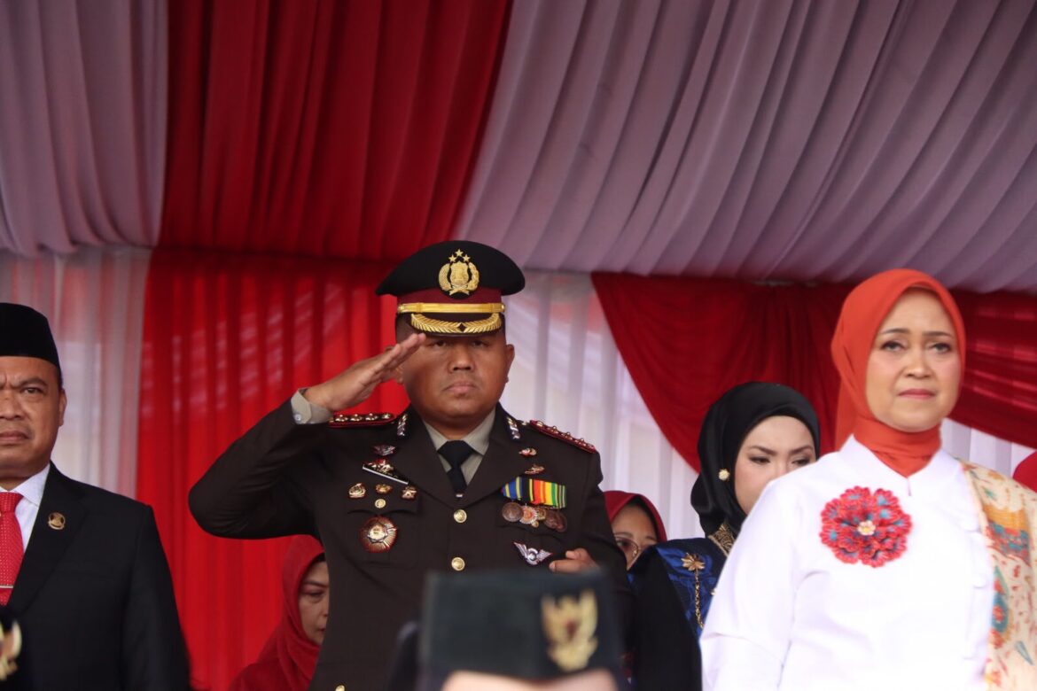 Hadiri Upacara HUT ke-81 RI, Kapolresta Tangerang: Momentum Perkuat Semangat Pengabdian