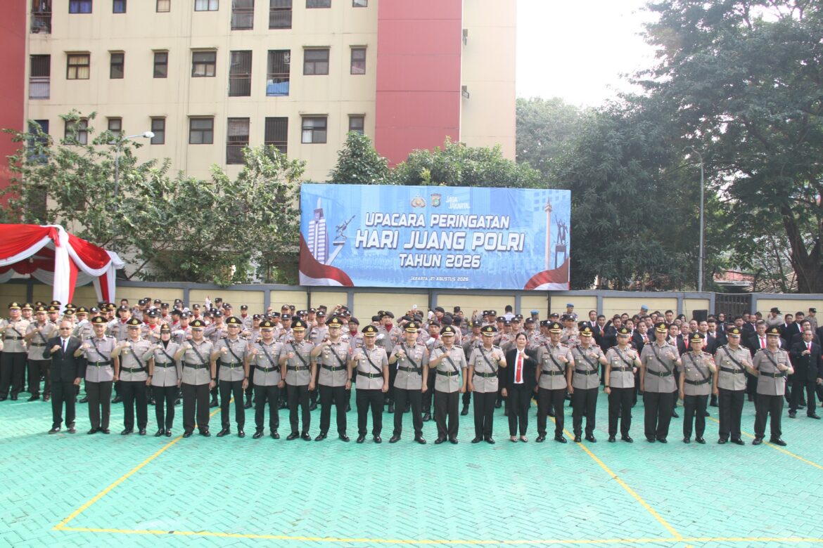 Peringati Hari Juang Polri 2026, 224 Personel Ikuti Upacara Hari Juang Polri