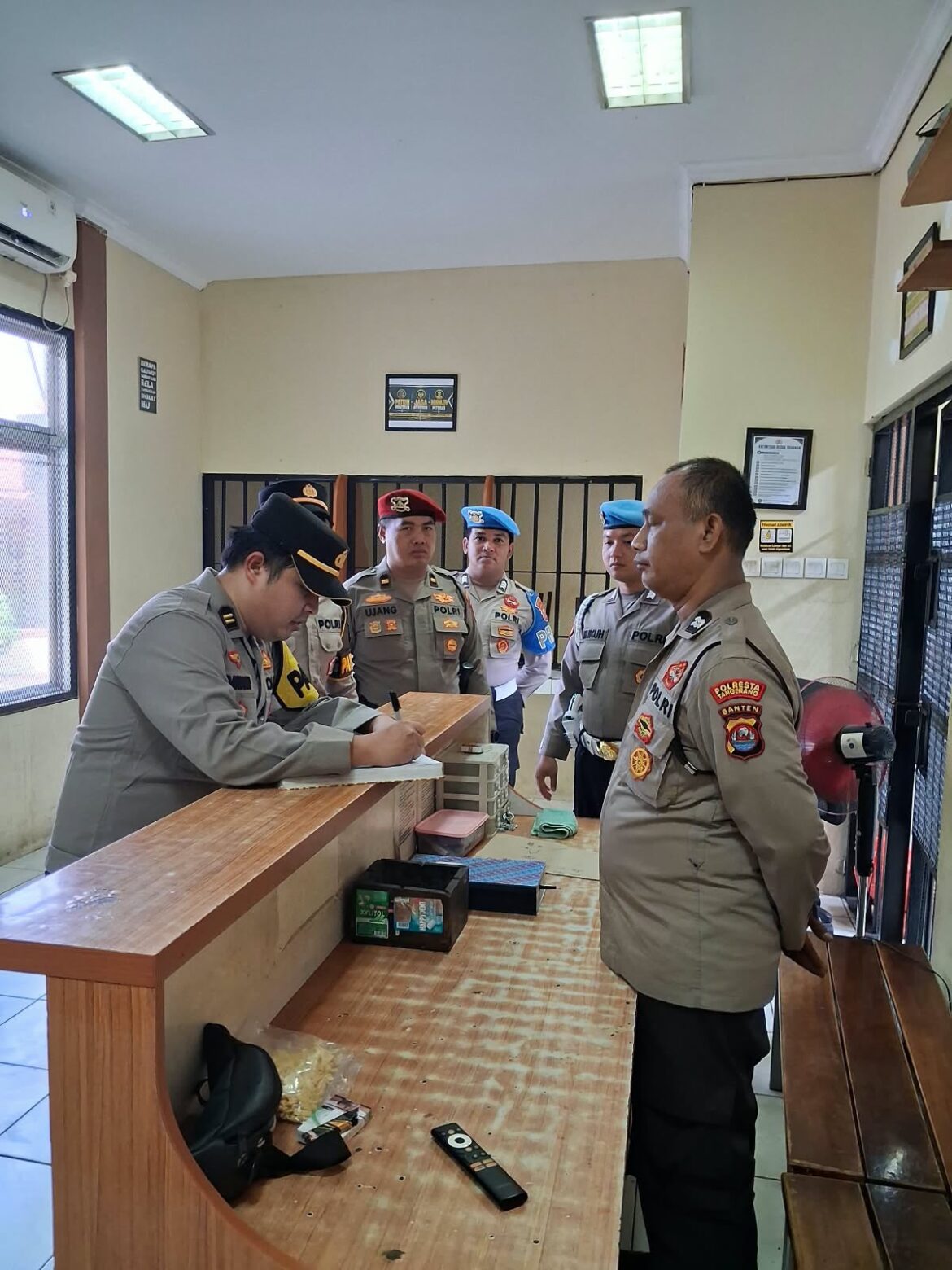 Sipropam Bersama Pamapta dan Pawas Cek Ruang Tahanan