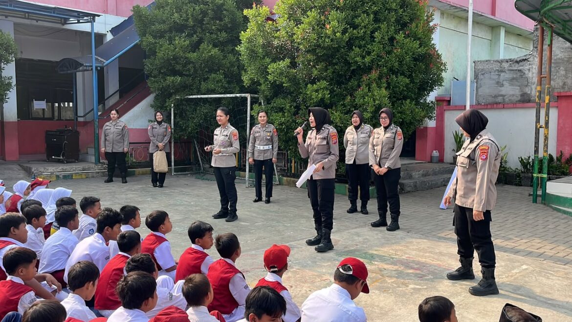 Edukasi Area Privasi, Langkah Polwan Polresta Tangerang Lindungi Generasi Muda