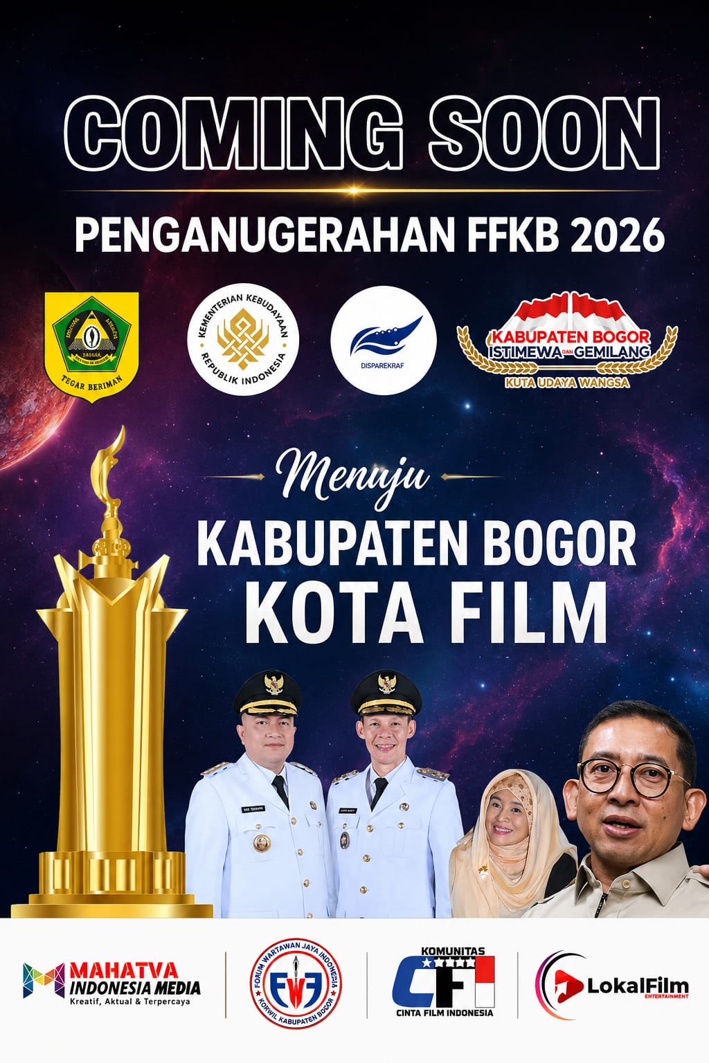 ​Dapat Dukungan Nasional,FFKB 2026 Digelar12 September
