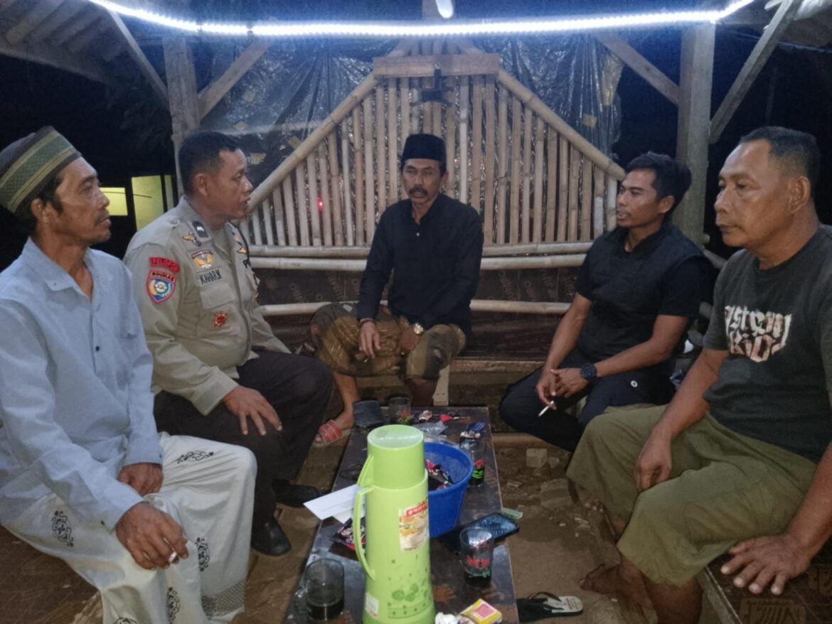 Sambang Warga, Bhabinkamtibmas Polresta Tangerang Ajak Orang Tua Perkuat Pengawasan Anak