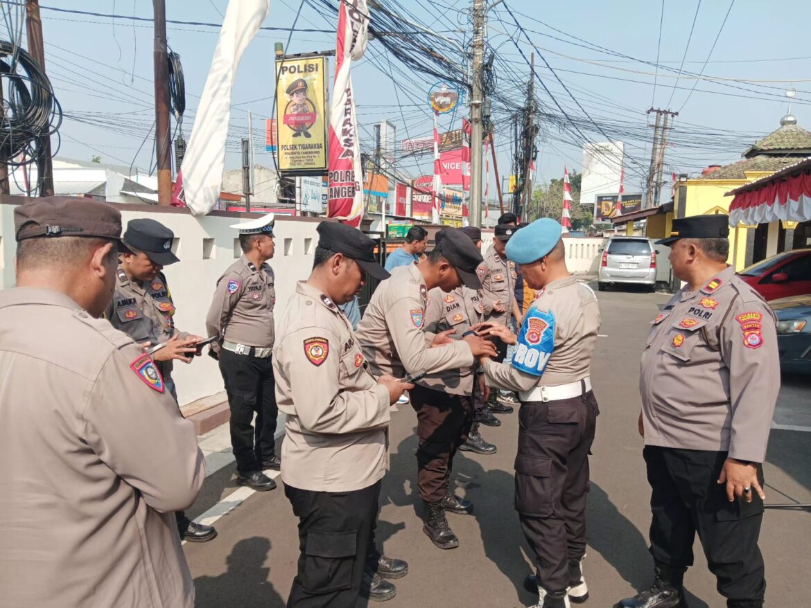 Propam Tigaraksa Perkuat Pengawasan Personel, Sasar Judol dan Pinjol