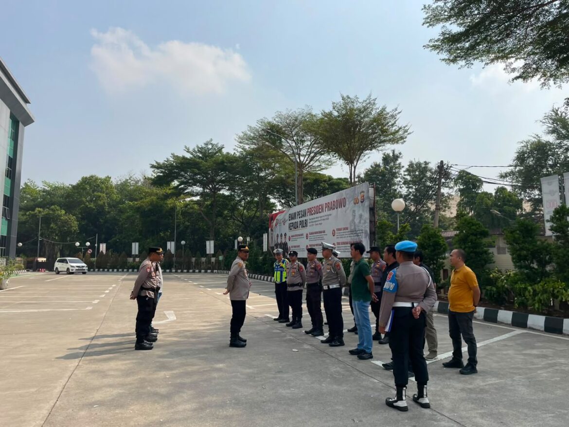 Sipropam Pastikan Kesiapan Pleton Siaga dan Piket Fungsi