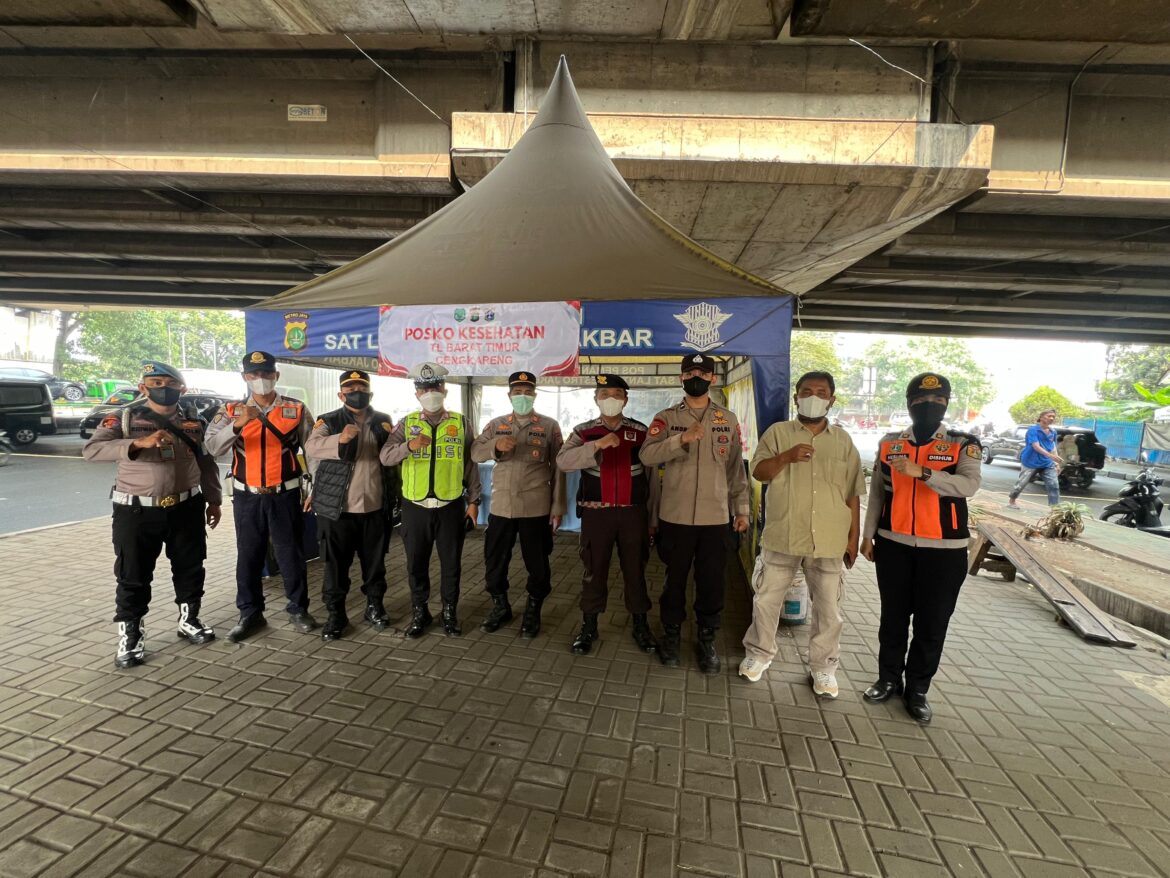 Antisipasi Dampak Abu Vulkanik, Polres Jakbar Siapkan 9 Posko Kesehatan untuk Layani Masyarakat
