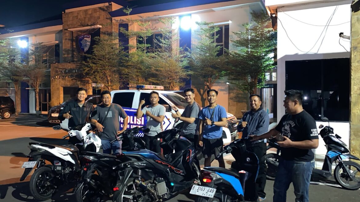 Cegah Balap Liar di Kawasan Pusmpemkab, Satlantas Polresta Tangerang Amankan Empat Motor