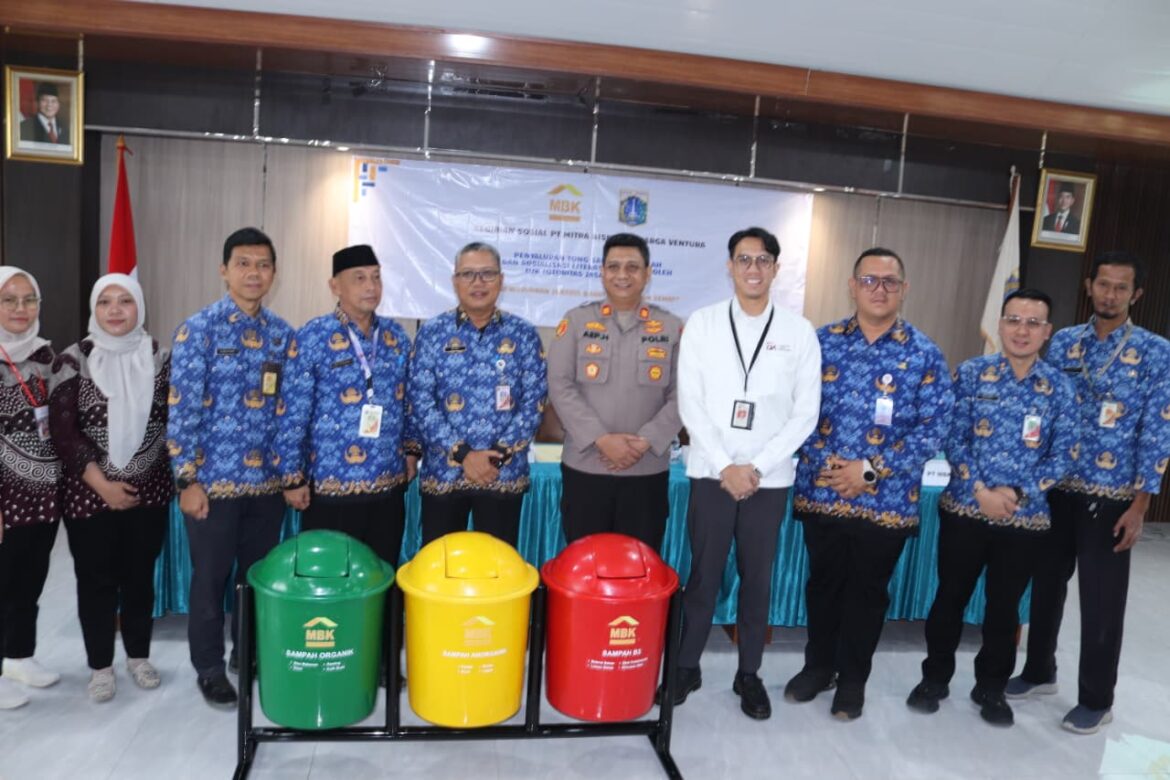 Polsek Kalideres Hadir dalam Edukasi Literasi Keuangan, Sekaligus Dorong Kepedulian Lingkungan