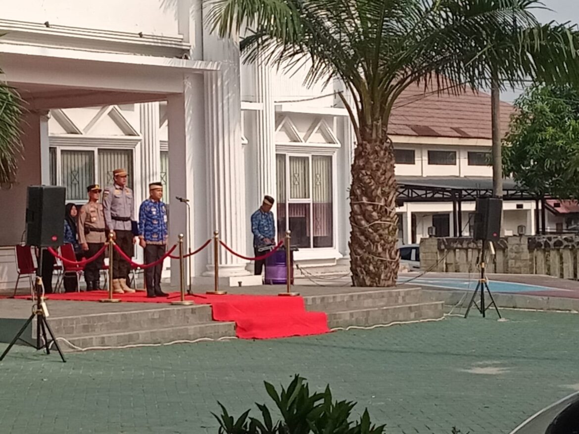 Kapolsek Tigaraksa Hadiri Upacara Peringatan Hari Perhubungan Nasional Tahun 2026 Tingkat Kecamatan