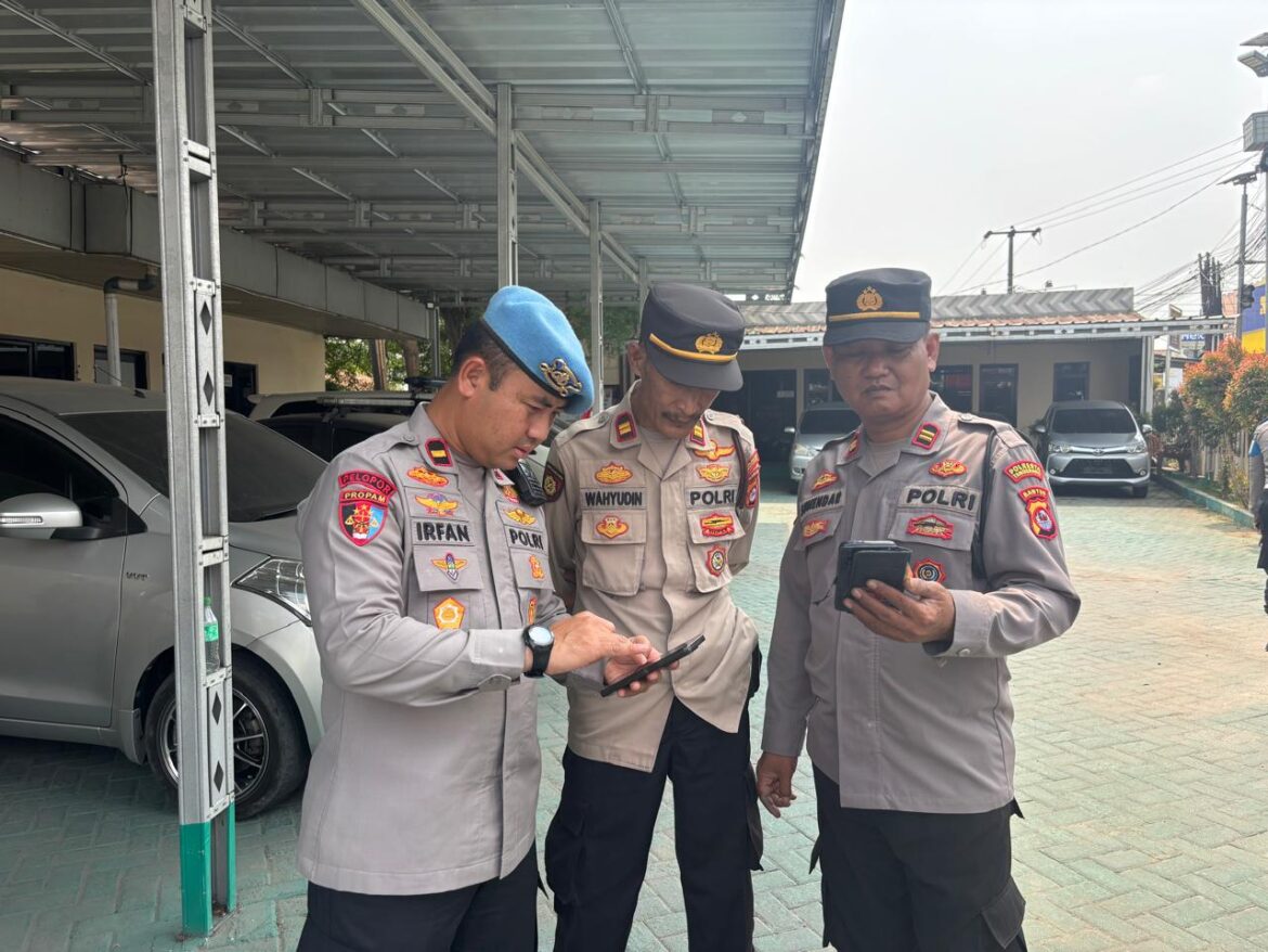 Jaga Disiplin Tetap Prima, Sipropam Sambangi Polsek Tigaraksa