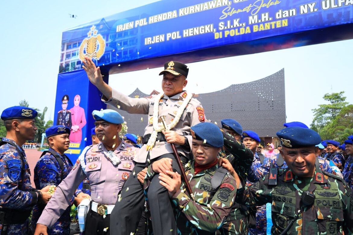 Penuh Haru, Polda Banten Lepas Irjen Pol Hengki untuk Melanjutkan Pengabdian