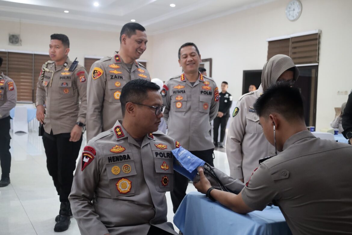 Peringati HUT ke-75 Humas Polri, Polda Banten Wujudkan Kepedulian Melalui Donor Darah